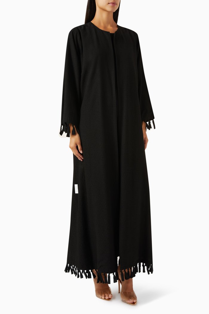 

Knots Abaya, Black