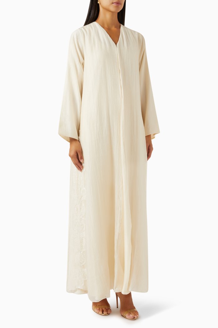 

Double Layered Abaya, Neutral