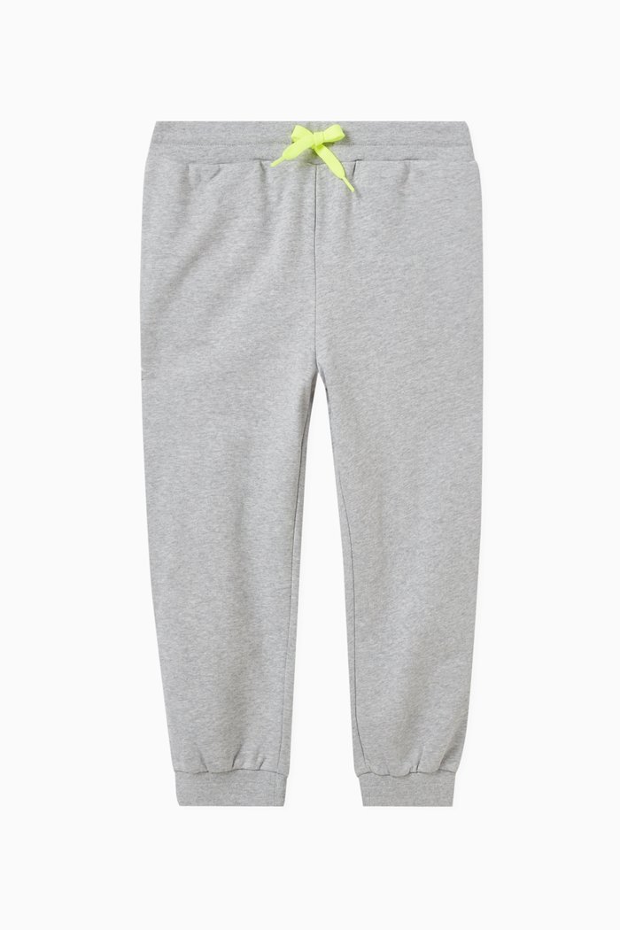 Logo Sweatpants in Cotton, Grey
