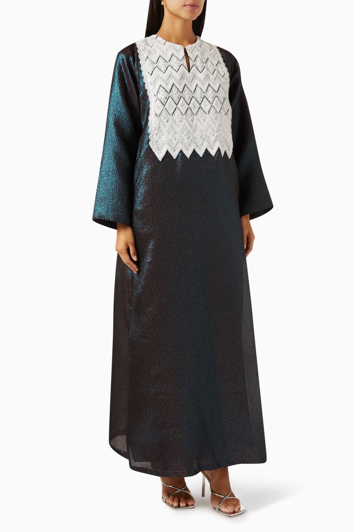 

Beaded Kaftan, Green