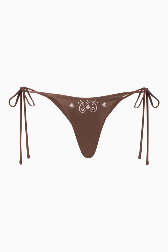 x Sydney Sweeney Venice Bikini Briefs, Brown