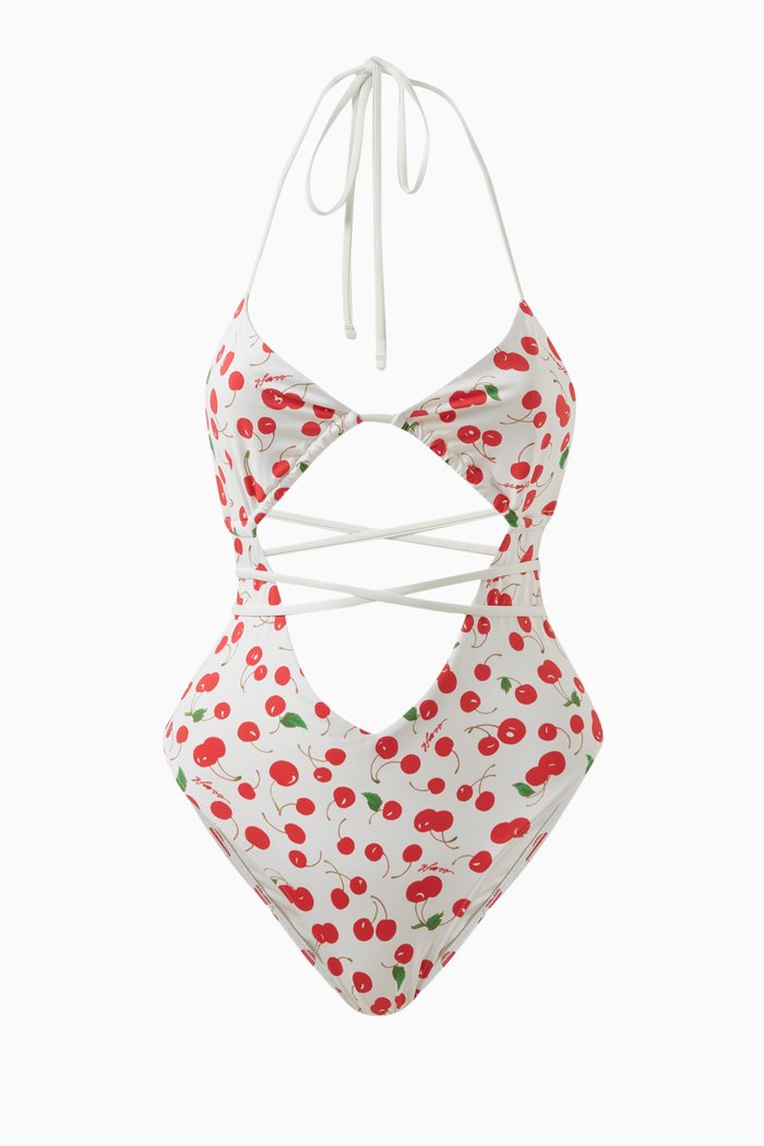 

x Sydney Sweeney Gemma Wrap One-piece Swimsuit, Multicolour