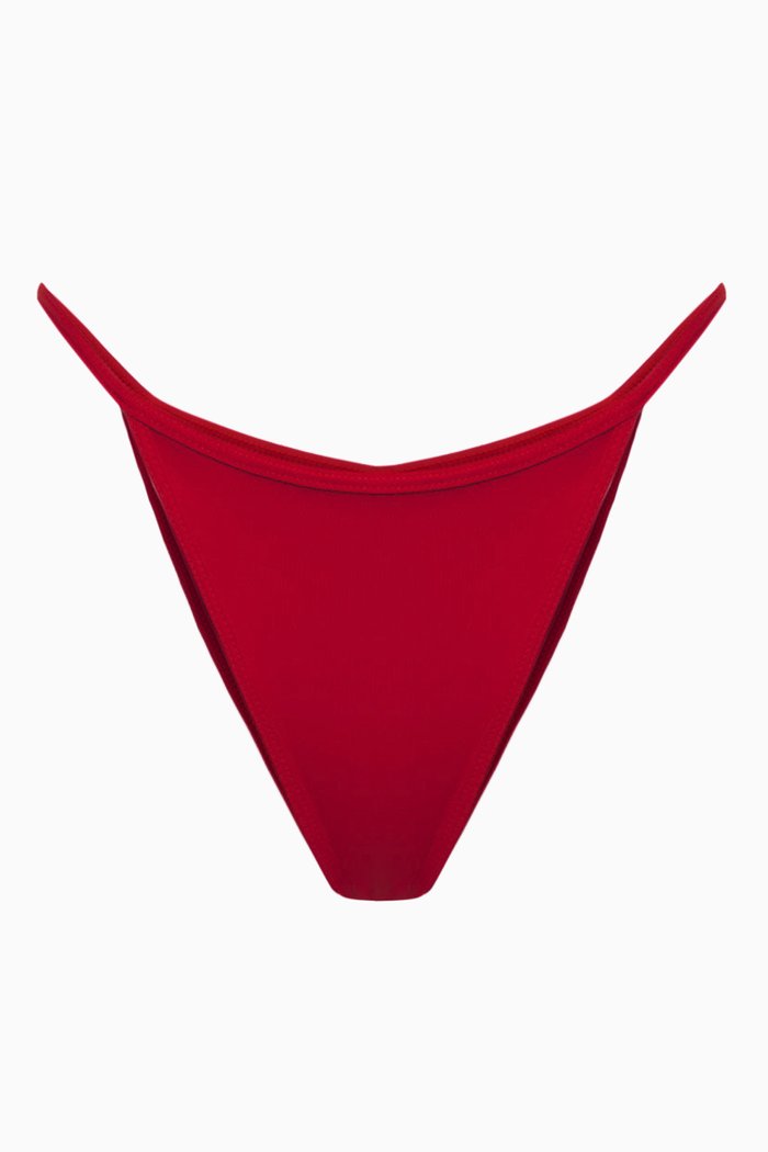 

x Pamela Anderson Zeus Bikini Briefs, Red