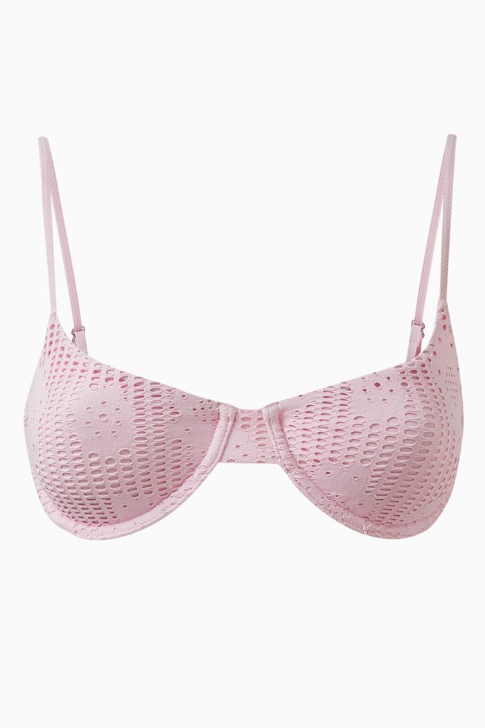 

x Pamela Anderson Pam Bikini Top, Pink