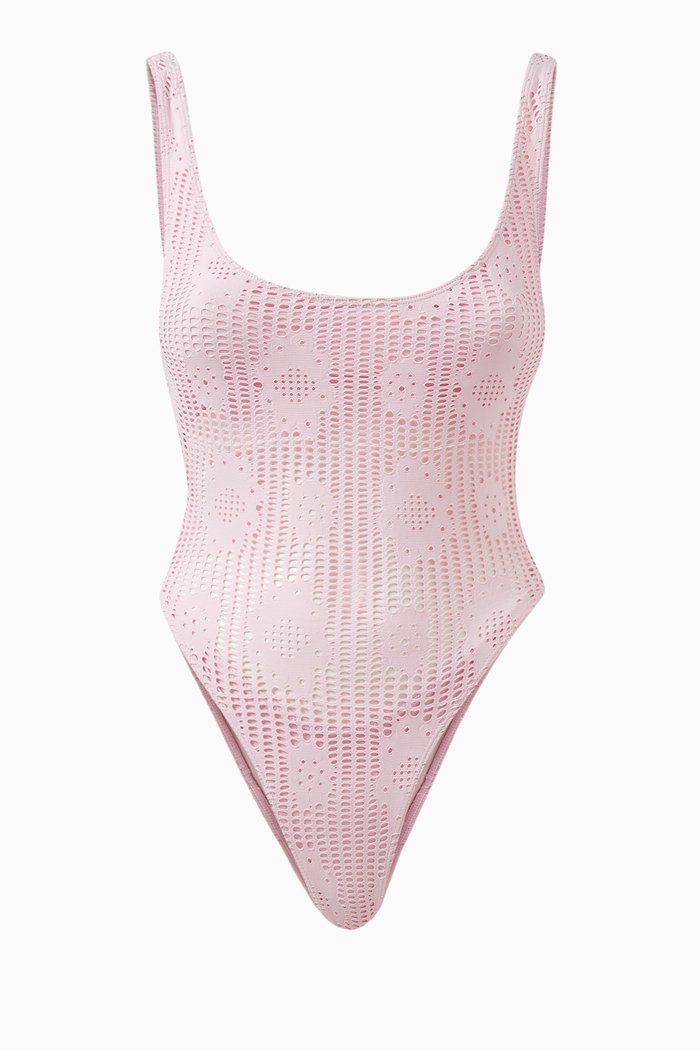 x Pamela Anderson Pamela One-piece Swimsuit, Pink