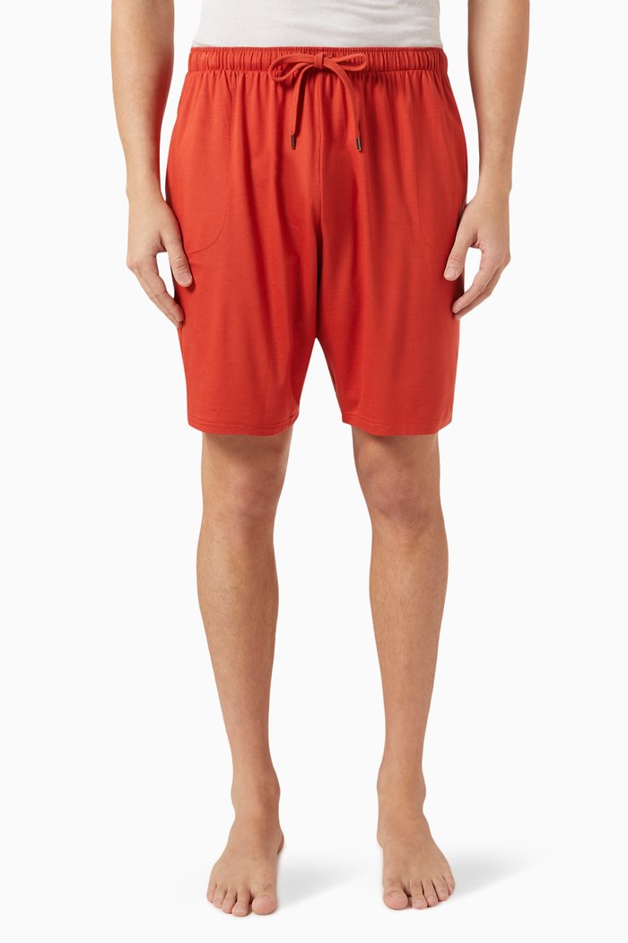 

Basel Shorts in Micro Modal, Red