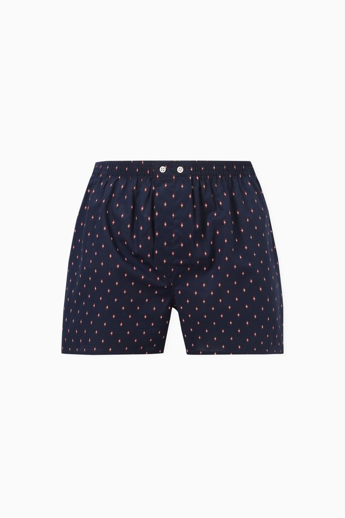

Nelson Boxers in Cotton, Blue