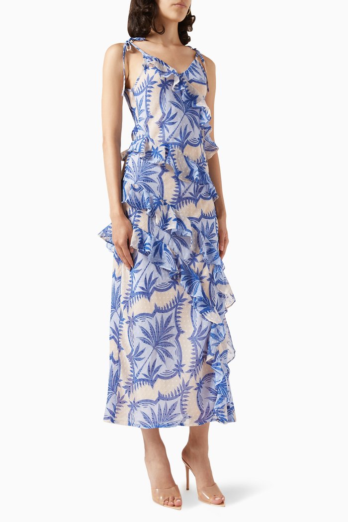 

Palm Faro Maxi Dress, Blue