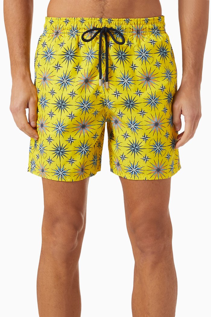 

Soleil Sud Swim Shorts in Polyamide, Yellow