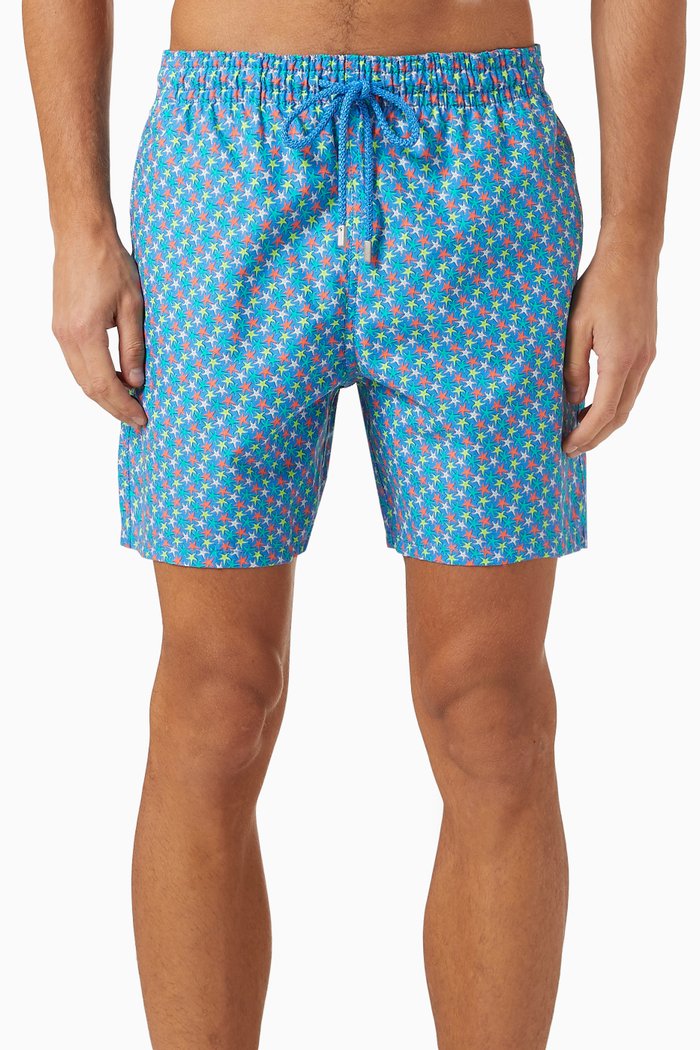 Mirco Starlet Swim Shorts in Polyamide, Blue