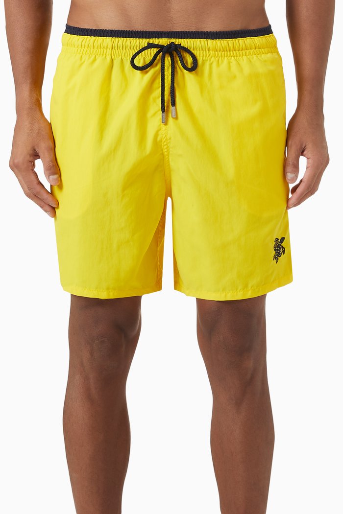

Bicolor Swim Shorts in Polyamide, Yellow