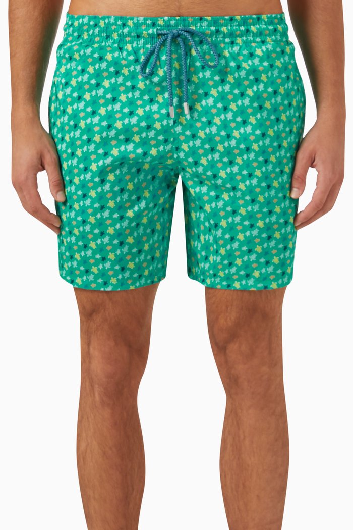

Mahina Packable Swim Shorts, Green