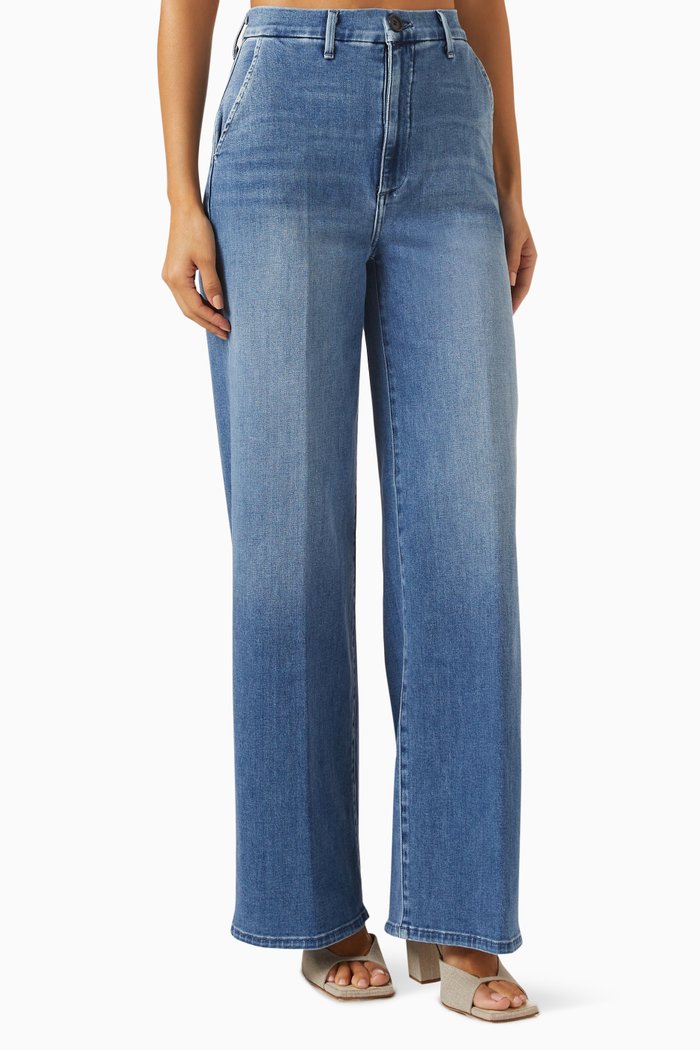 

Jude Wide-leg Jeans, Blue
