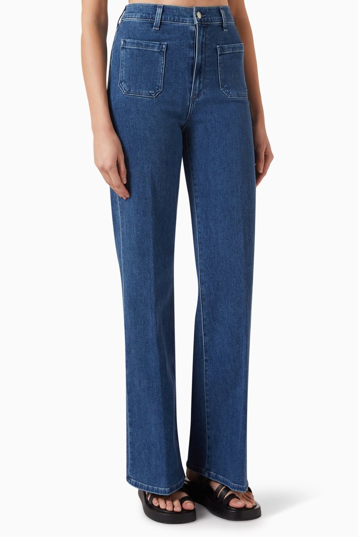 

Virginia Wide-leg Jeans, Blue