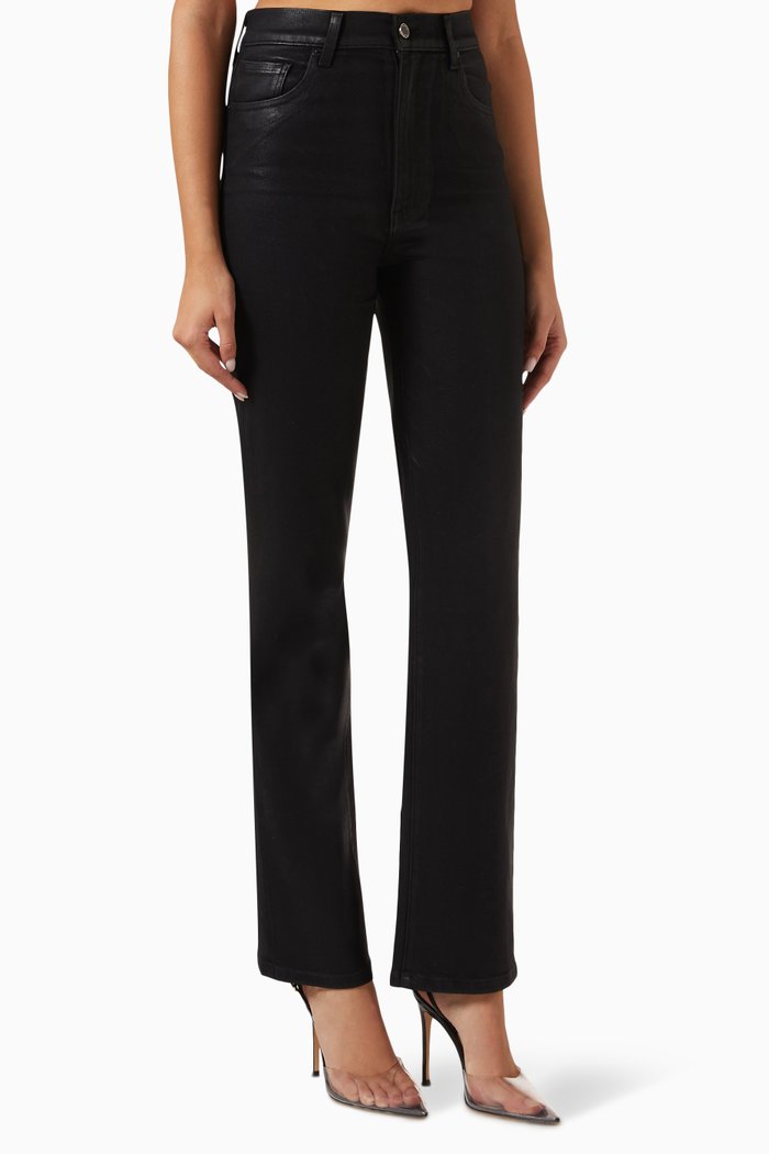 

Sabine Straight-leg Jeans in Denim, Black