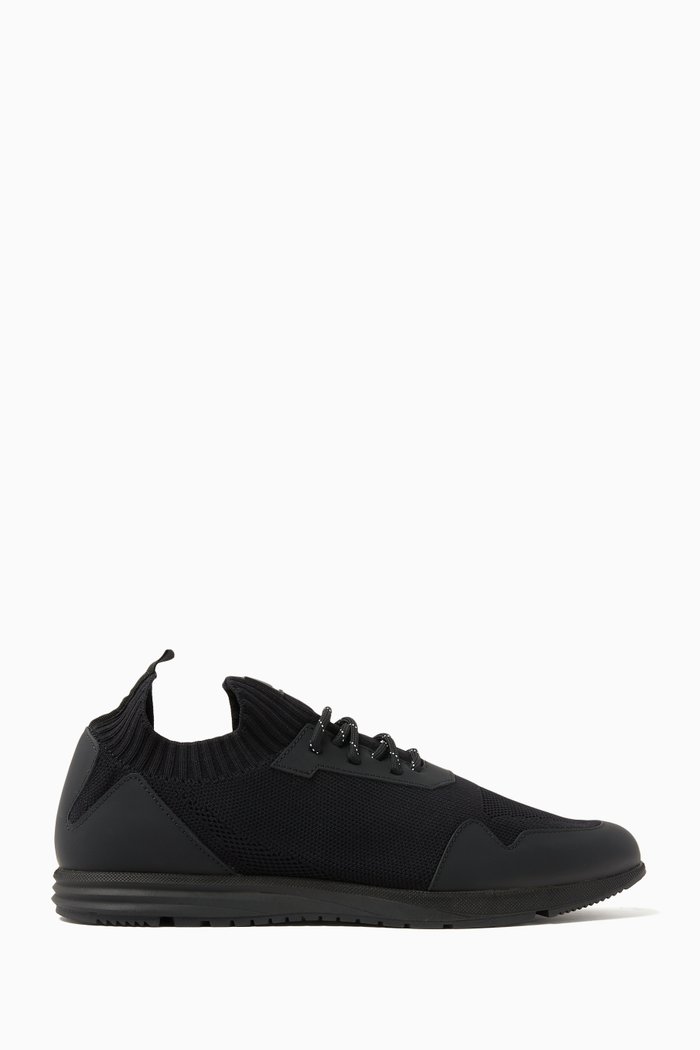

Impulse Sneakers in Knit Mesh, Black