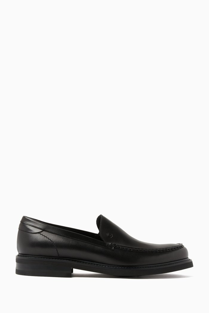 

Urban Loafers in Calfskin Leather, Black