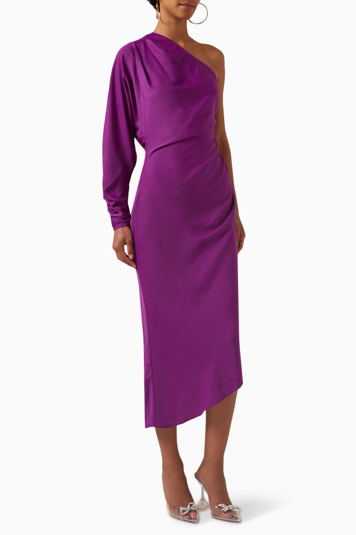 

Alouette Midi Dress, Purple