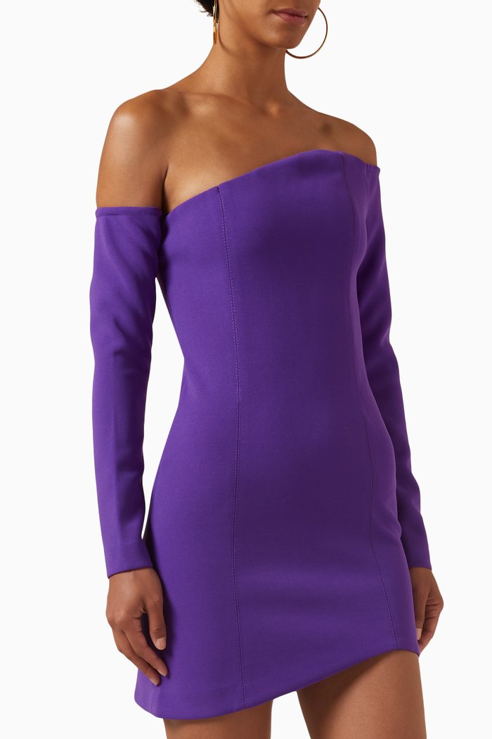 

Baker Mini Dress, Purple