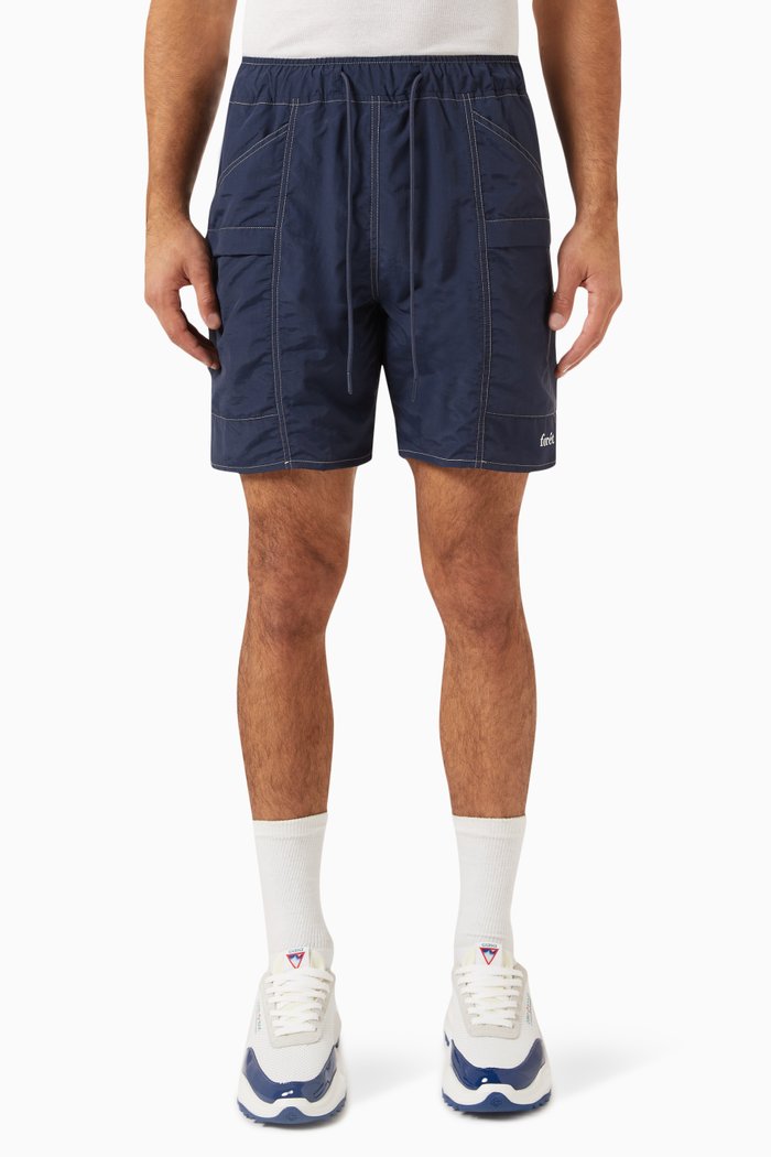 

Comet Logo Shorts in Recycled Nylon, Blue