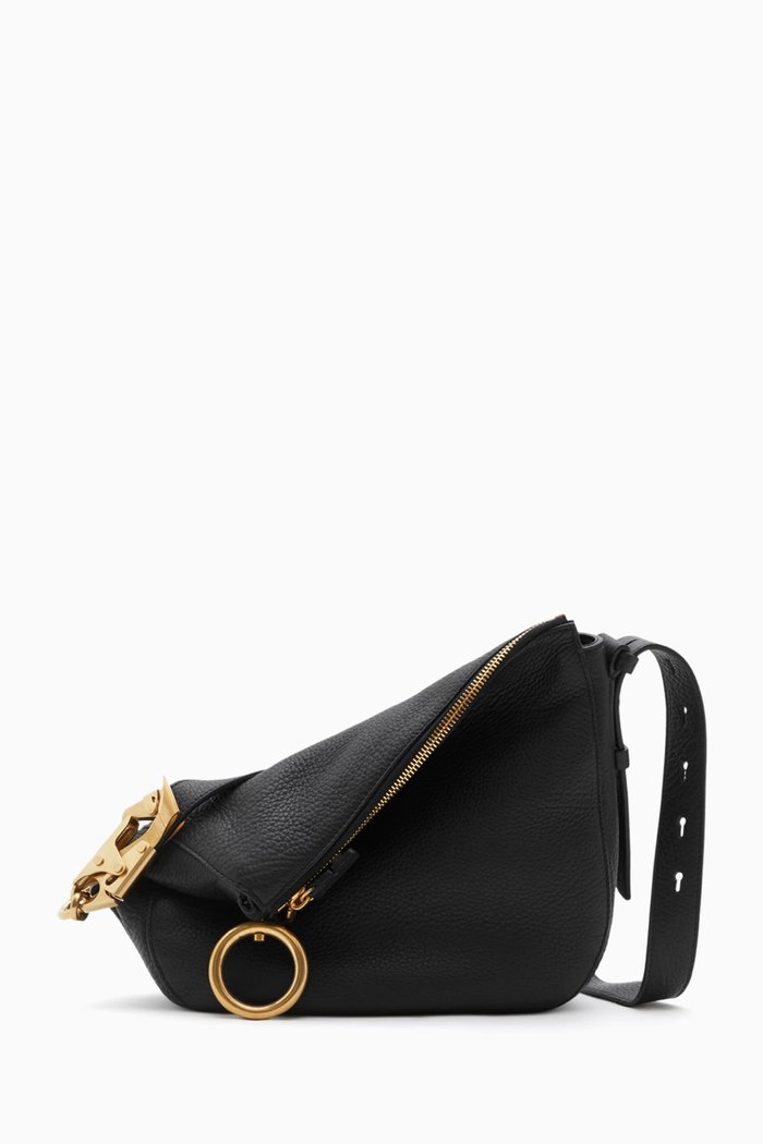 

Small Knight Bag in Calfskin Leather, Black