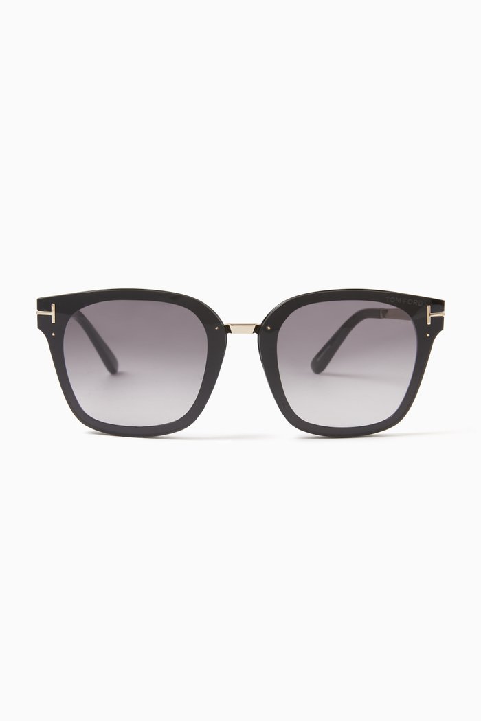 

Philippa Sunglasses in Acetate, Black