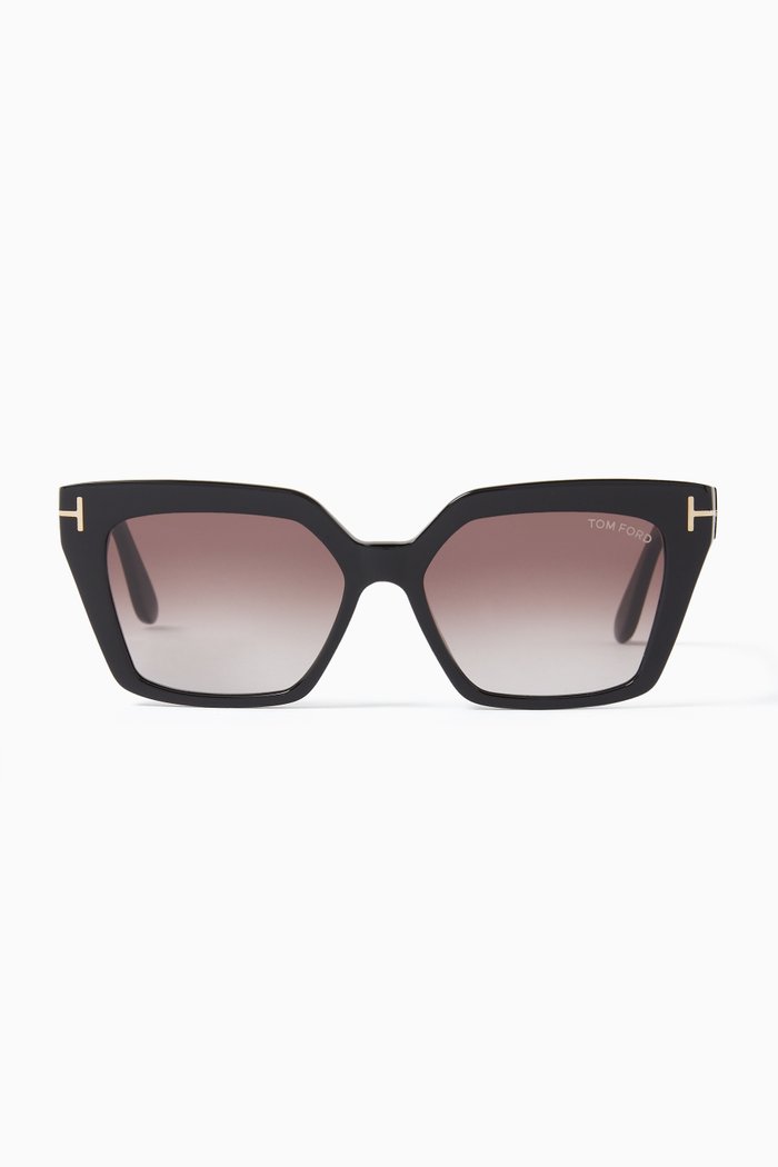 

Winona Sunglasses in Acetate, Black