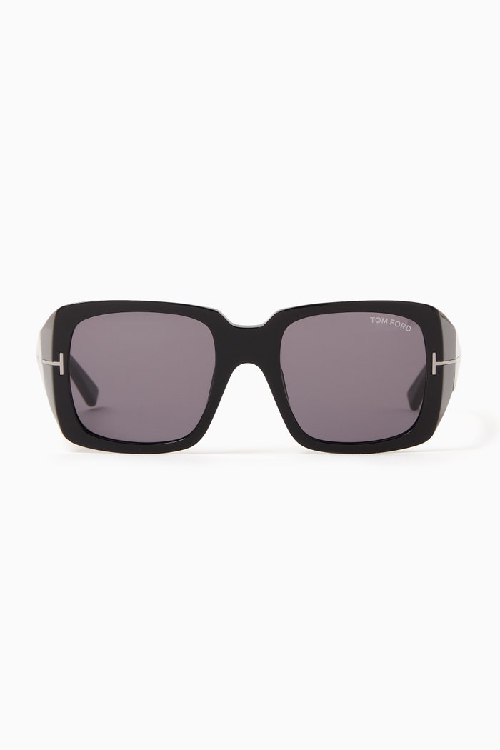 

Ryder-02 Sunglasses in Acetate, Black