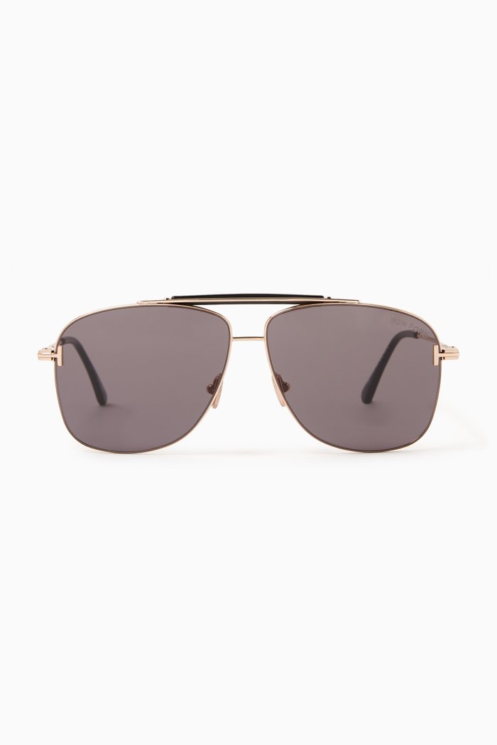 

Jaden Sunglasses in Metal, Gold