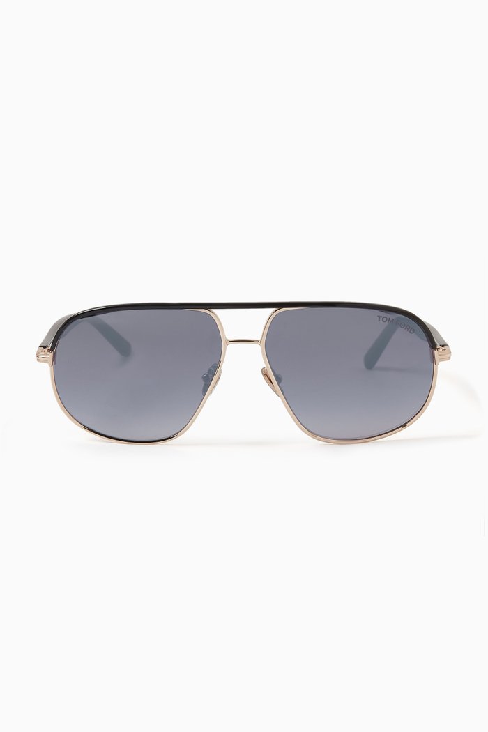 

Maxwell Sunglasses in Metal, Grey