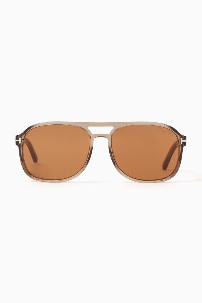 

Rosco Sunglasses in Acetate, Brown