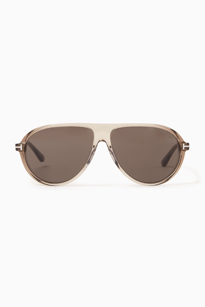 

Marcus Sunglasses in Acetate, Brown