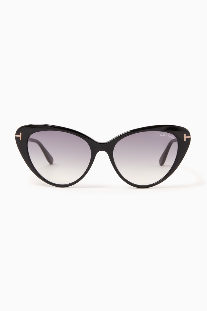 

Harlow Sunglasses in Acetate, Black