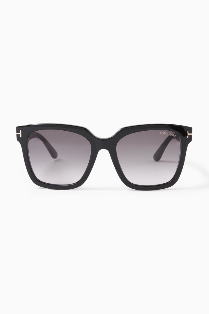 

Selby Sunglasses in Acetate, Black
