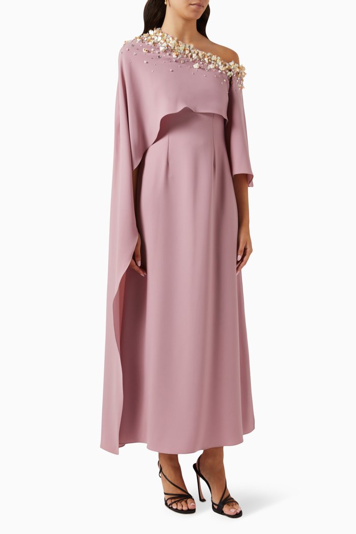 

Adelie Embellished Kaftan, Pink