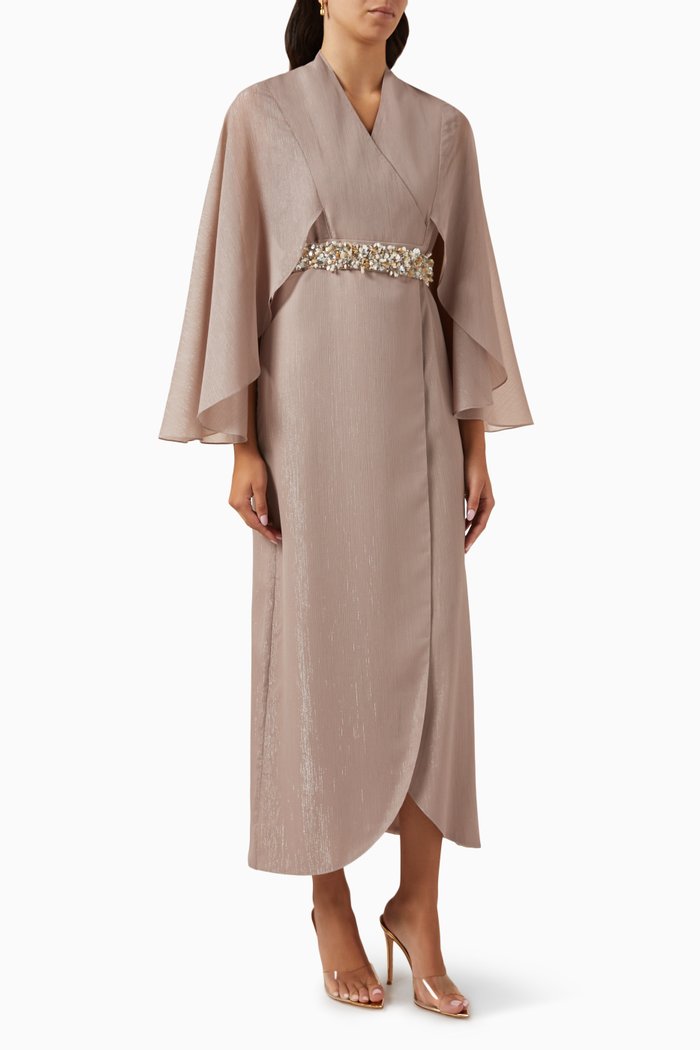 

Serenity Embellished Kaftan, Neutral