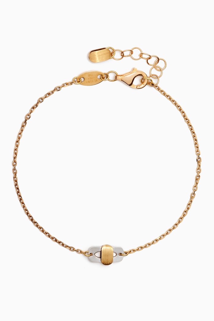 

Moda Geometrica Bracelet in 18kt Gold, Multicolour