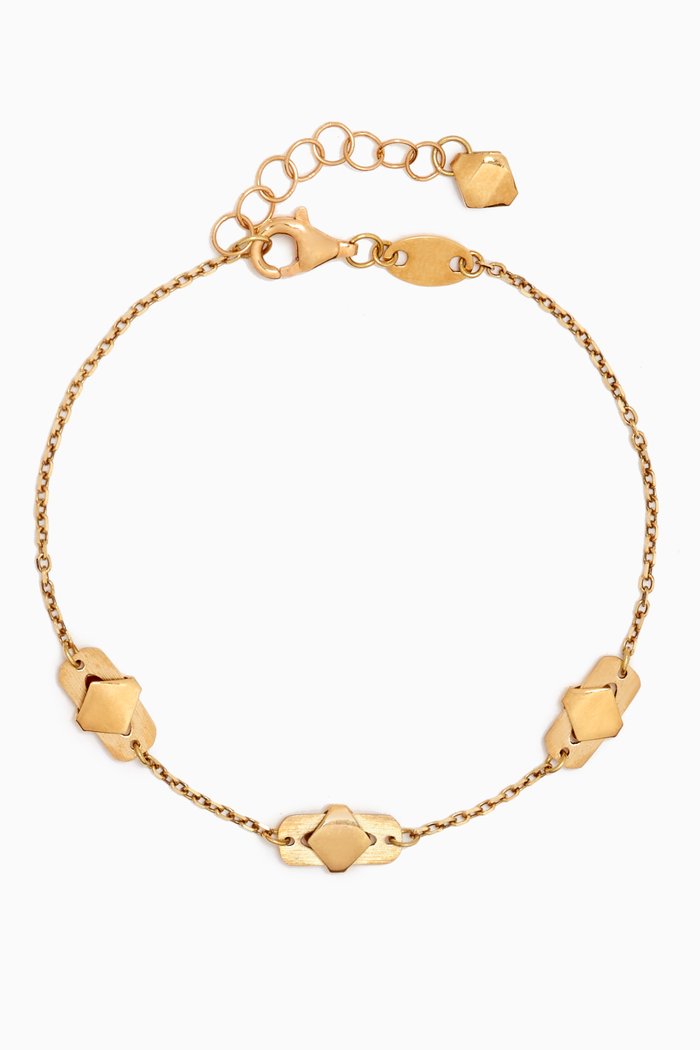 

Moda Geometrica Bracelet in 18kt Gold, Yellow