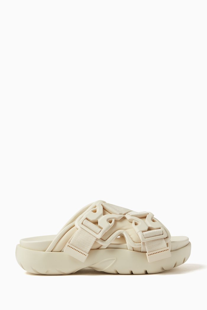 

Snap Slide Sandals, Neutral