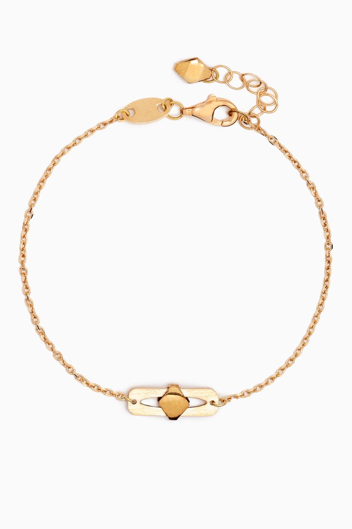 

Moda Geometrica Bracelet in 18kt Gold, Multicolour
