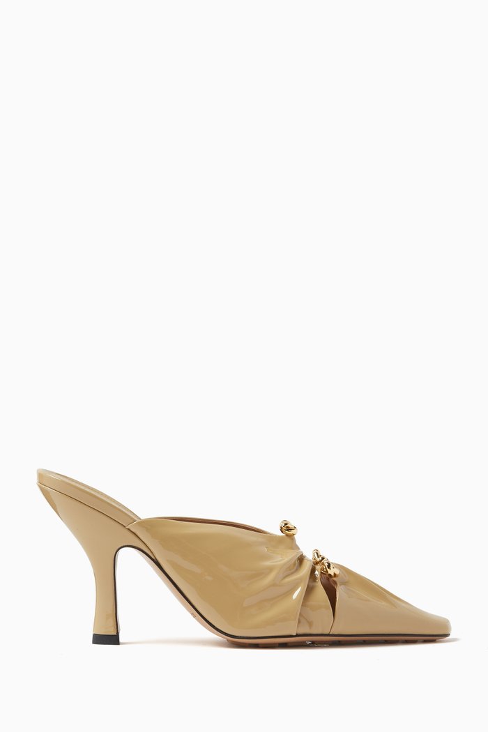 

Bunnie Pumps in Leather, Neutral