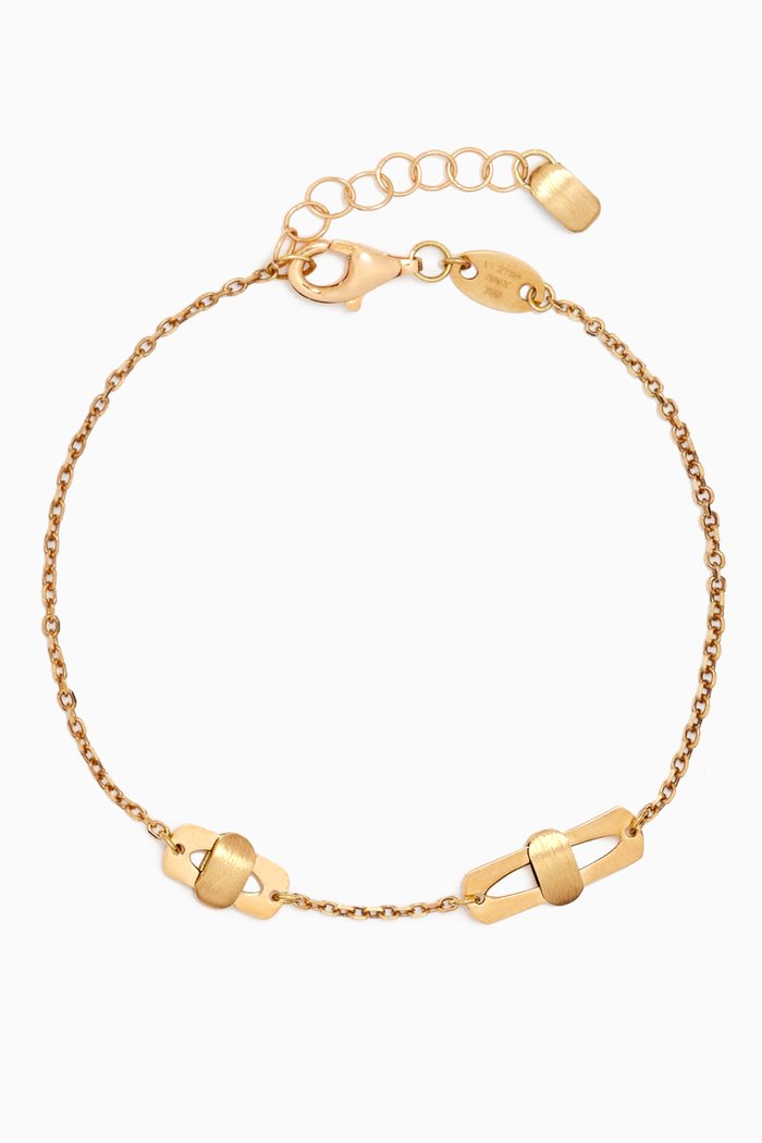 

Moda Geometrica Bracelet in 18kt Gold, Yellow