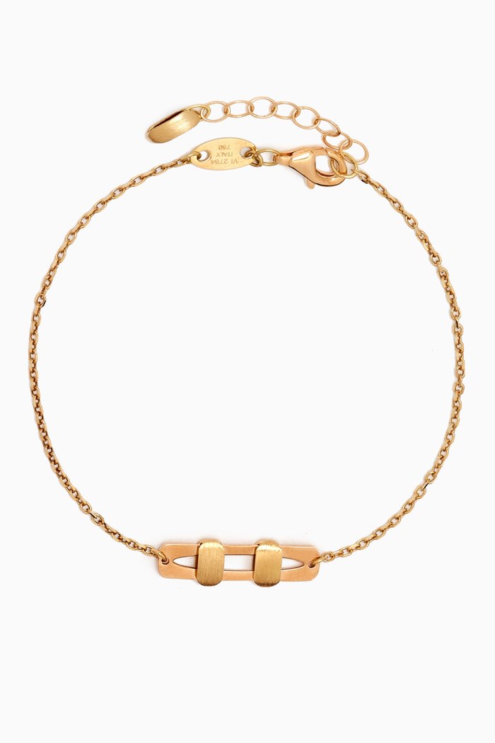 

Moda Geometrica Bracelet in 18kt Gold, Multicolour