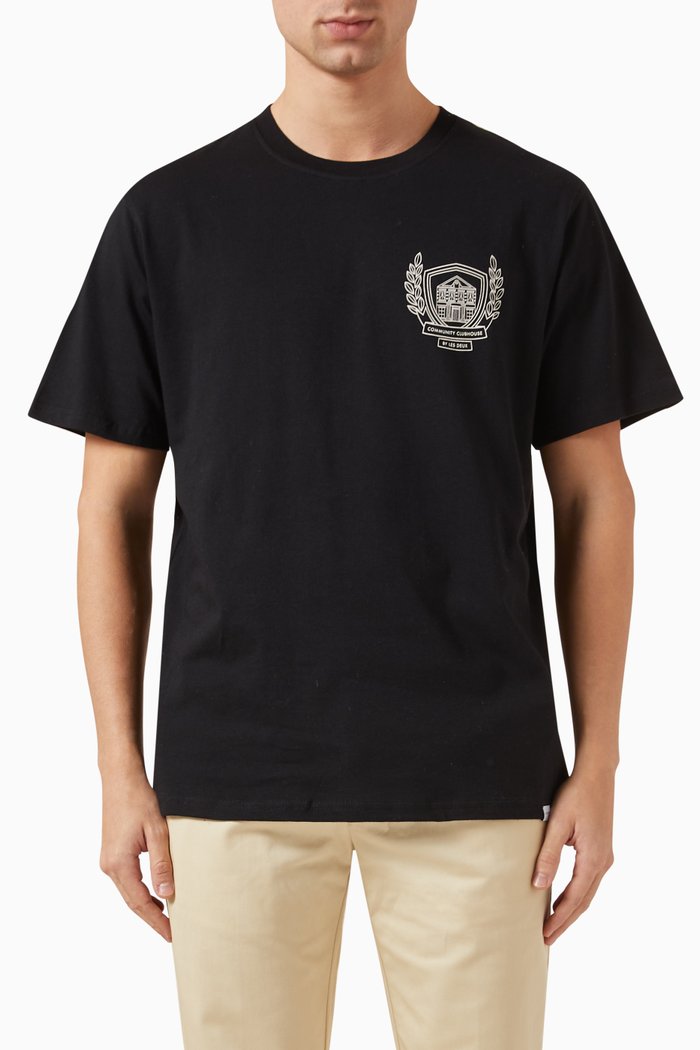 

Clubbers T-Shirt in Organic Cotton, Black