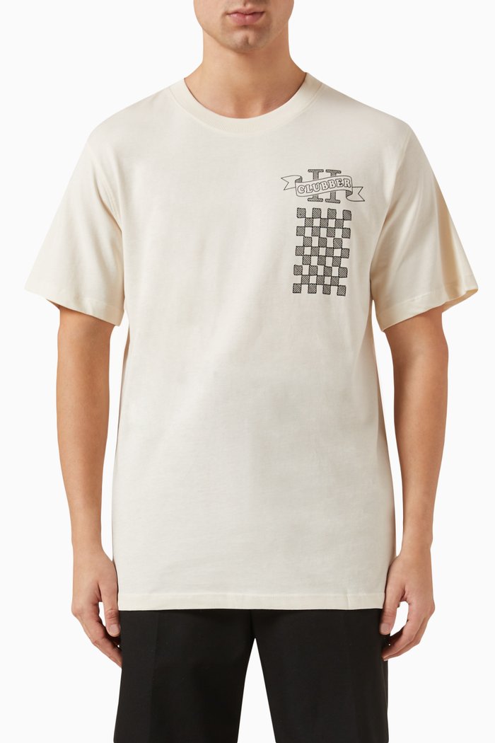 

Clubbers T-shirt in Organic Cotton-jersey, Neutral