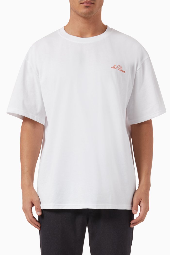

Crew T-shirt in Cotton Jersey, White