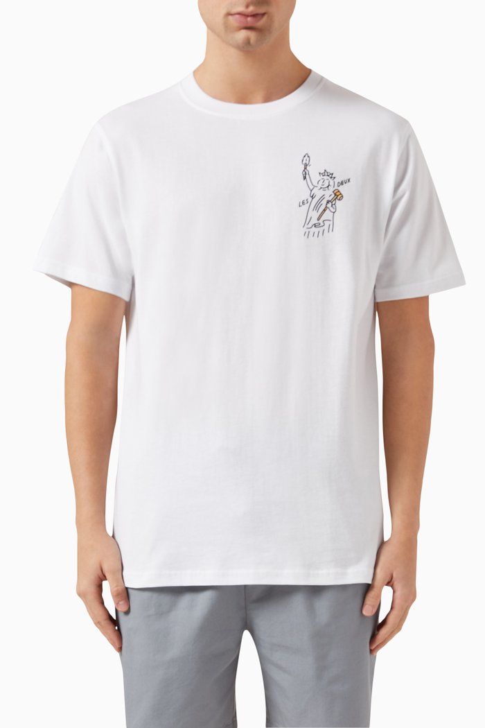 

Crocket T-shirt in Cotton Jersey, White