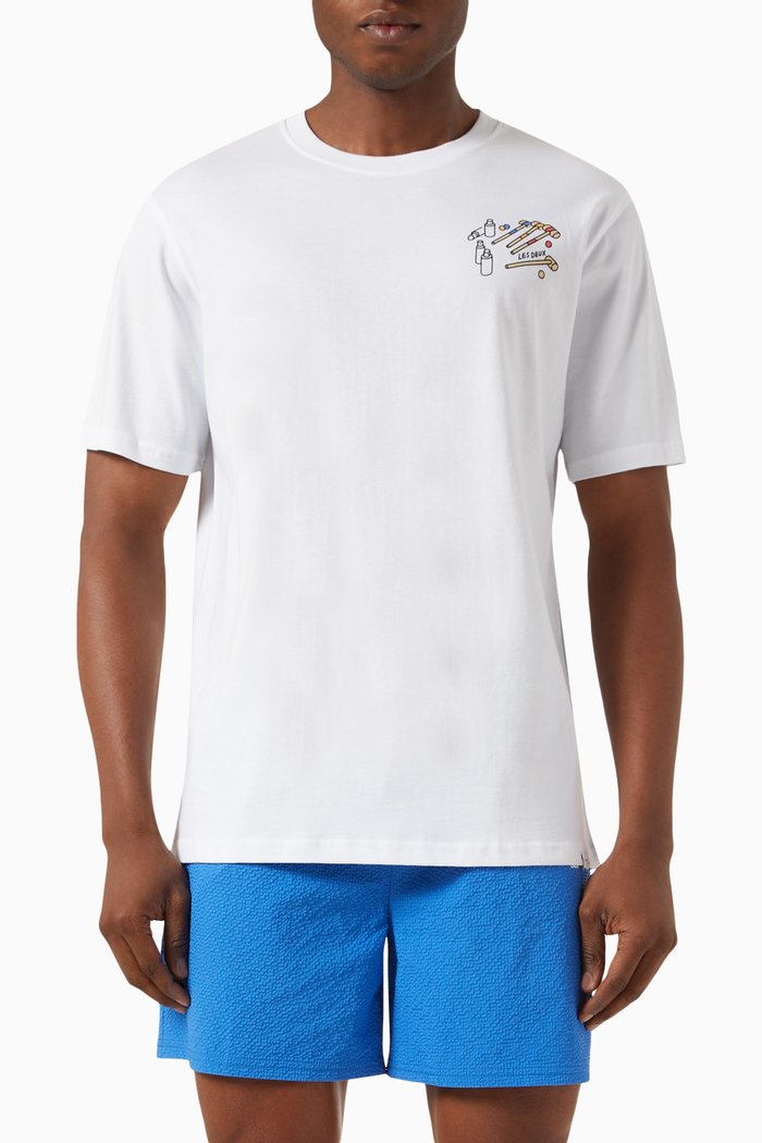 

Crocket T-shirt in Cotton Jersey, White
