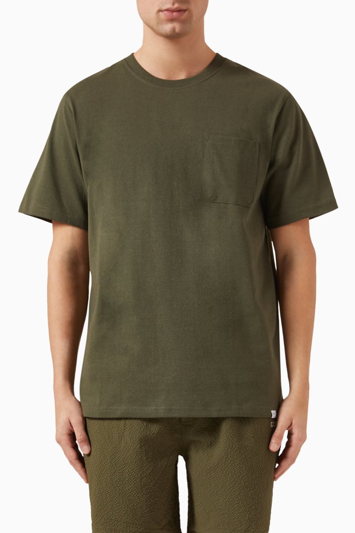 

Supplies T-shirt in Cotton Jersey, Green