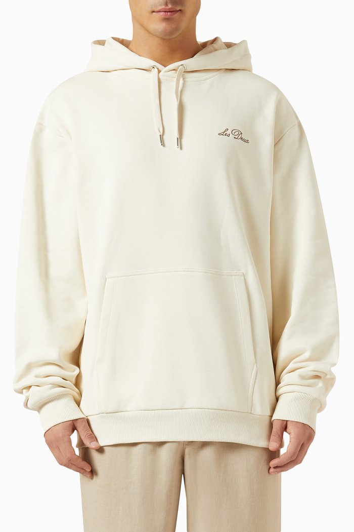 

Logo Hoodie in Fleece, Neutral